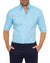 Heren slim fit avondhemd - eigentijdse lange mouwen button-up voor smart-casual evenementen