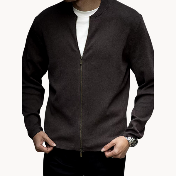 Heren zip-up jack - lichte casual mode voor ontspannen uitjes