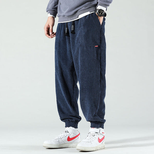 Heren corduroy broeken - stijlvolle casual draagbare broek voor dagelijks gebruik