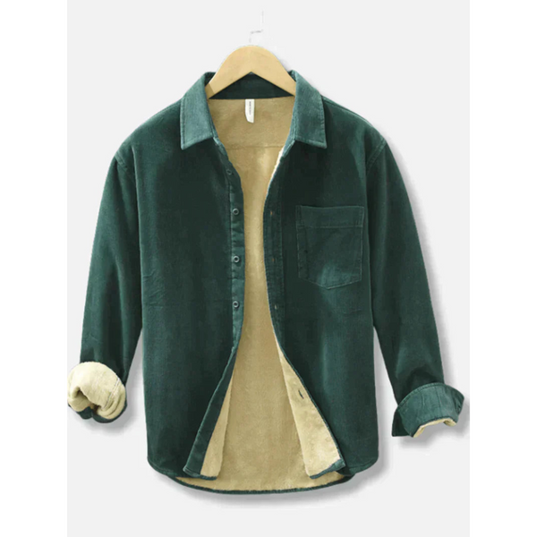 Heren casual flanellen overhemd - warm en veelzijdig voor frisse dagen