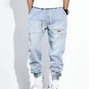 Casual harem trousers - losse denim broek voor mannen