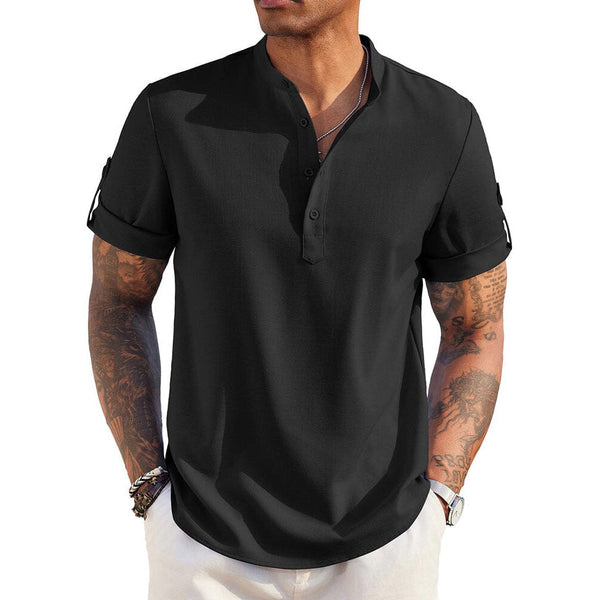 Korte mouwen overhemd - casual mannenhemd voor stijl