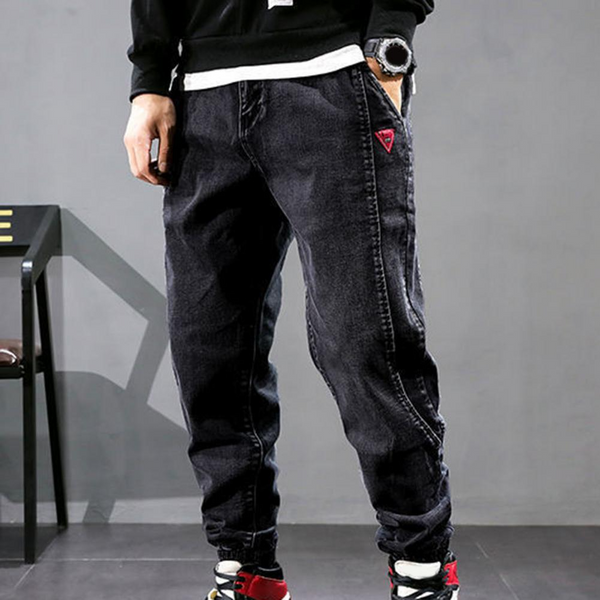 Casual harem trousers - losse denim broek voor mannen