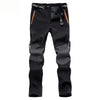 Heren hikingbroeken - waterdichte softshell pantalons met verbeterde duurzaamheid voor buitenactiviteiten