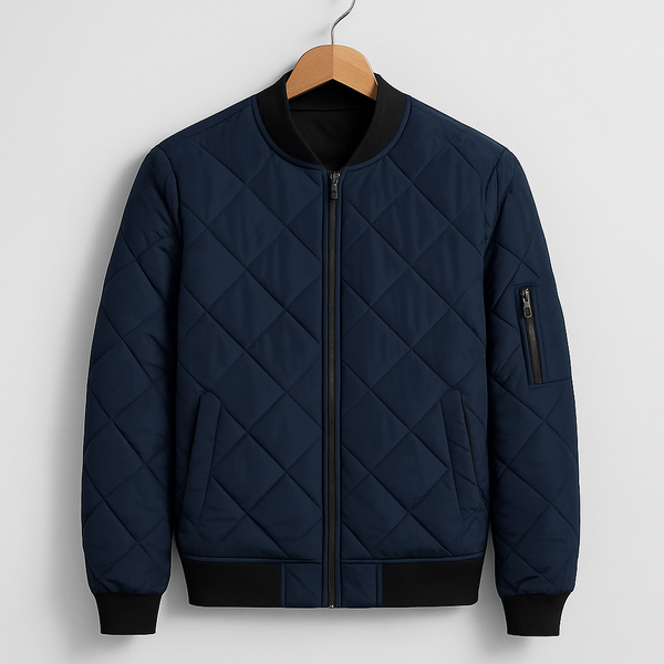 Leren bomberjack voor heren - stijlvolle lichtgewicht buitenjas voor casual gebruik