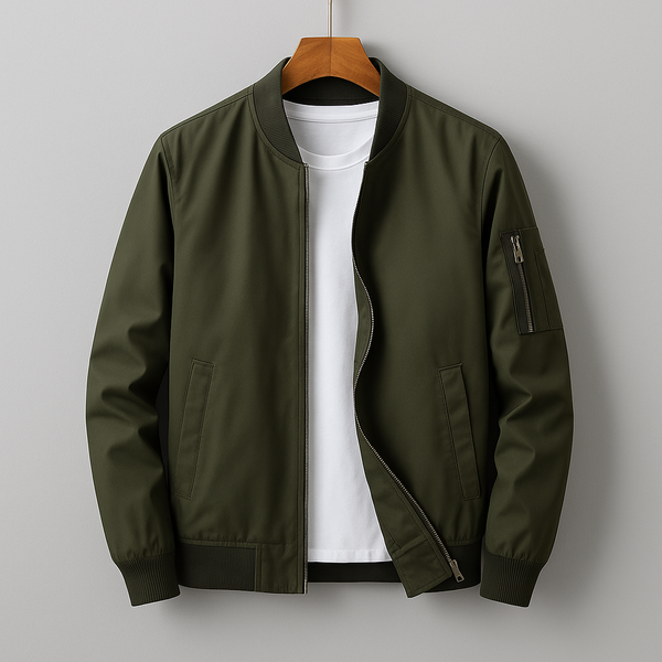 Lichte zomer bomberjack voor heren - veelzijdige casual outerwear