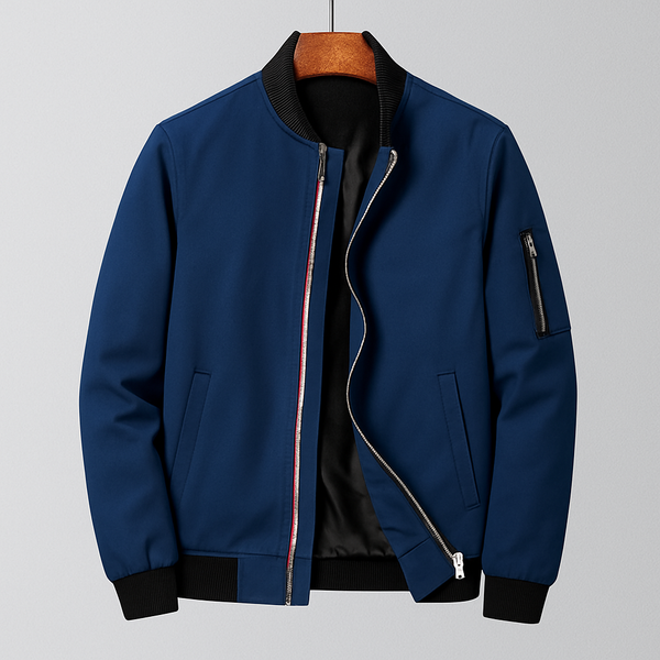 Lichte bomberjack voor heren - veelzijdige all-season buitenkleding voor casual en semi-formele gelegenheden