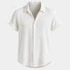 Heren korte mouw linnen shirt - ademend en relaxed fit casual top