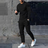 2-delige set met lange mouwen en broek - modieuze loungewear voor mannen