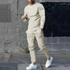 2-delige set met lange mouwen en broek - modieuze loungewear voor mannen