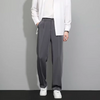 Heren slim fit smart broeken voor kantoor en avondkleding - klassiek formele pantalon