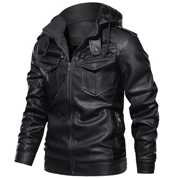 Heren leren jas - strakke en veelzijdige outerwear