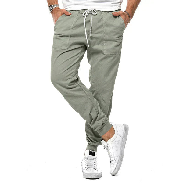Heren casual broeken - stijlvolle everyday wear met lichte joggingsbroeken, veelzijdig voor alle gelegenheden