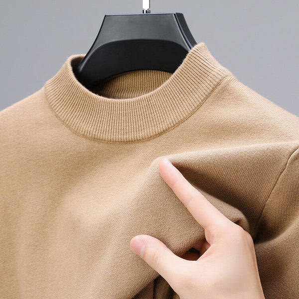 Premium heren cashmere trui - verfijnd gebreid ontwerp