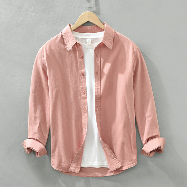 Lichte heren zomeroverhemden van ademend materiaal voor casual uitjes - stijlvolle kleding voor warmere dagen