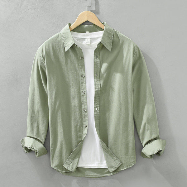 Lichte heren zomeroverhemden van ademend materiaal voor casual uitjes - stijlvolle kleding voor warmere dagen