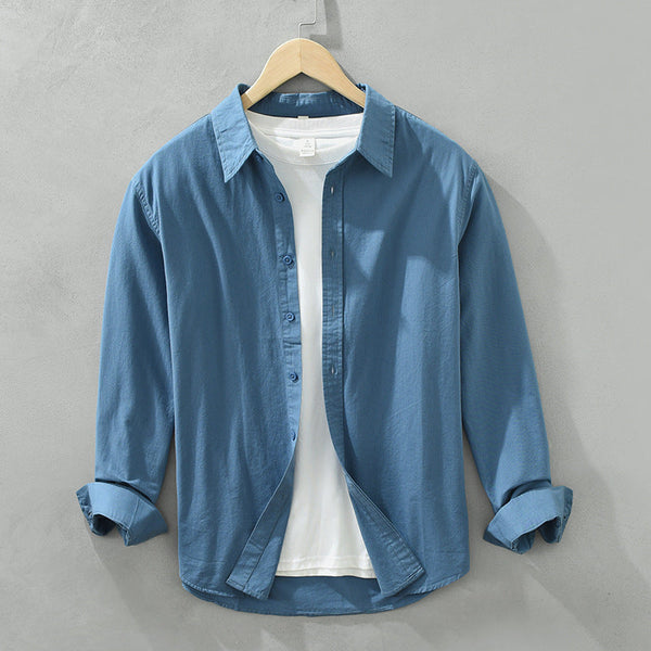 Lichte heren zomeroverhemden van ademend materiaal voor casual uitjes - stijlvolle kleding voor warmere dagen