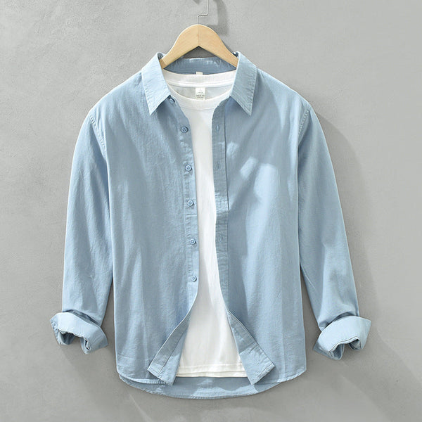 Lichte heren zomeroverhemden van ademend materiaal voor casual uitjes - stijlvolle kleding voor warmere dagen