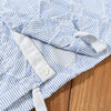 Heren casual shirt met textuur - luchtige blauwe outfit voor smart casual gelegenheden