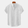 Heren casual shirt - lichtgewicht korte mouwen top voor elke gelegenheid