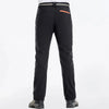 Heren hikingbroeken - waterdichte softshell pantalons met verbeterde duurzaamheid voor buitenactiviteiten