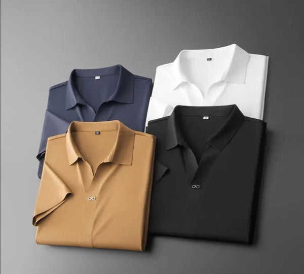 Classic polo set met korte mouwen - veelzijdige herenshirts