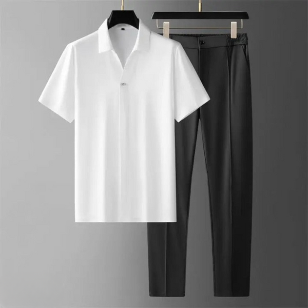 Classic polo set met korte mouwen - veelzijdige herenshirts