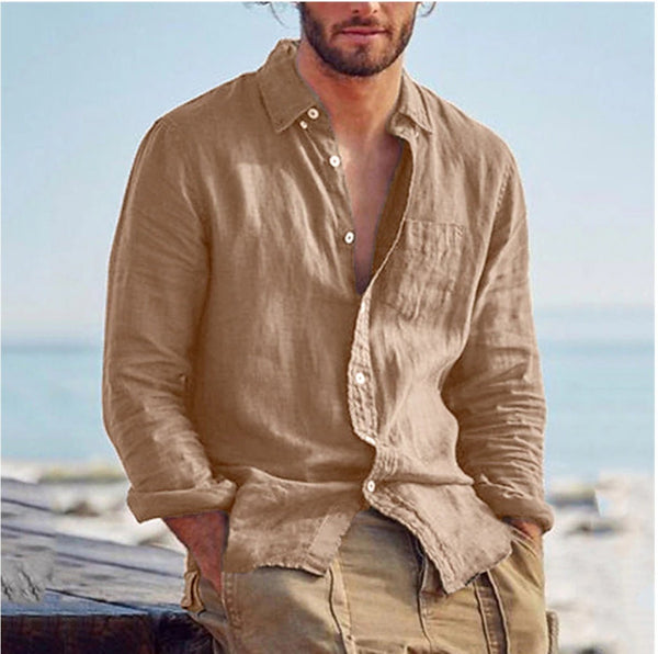 Linnen overhemd - tijdloos casual herenmode