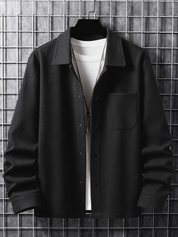 Heren langarm kanto hemd - tailored design van kwaliteitsstof voor smart casual stijl