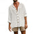 Leren herenlinnen shirt - lichtgewicht casual zomertop - relaxed fit voor weekenduitjes