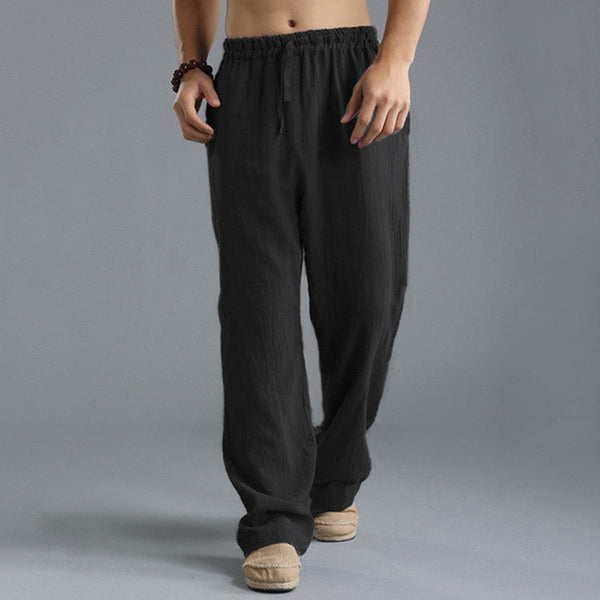 Heren linnen broeken - lichtgewicht en trendy casual pantalons