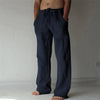 Heren relaxed fit linnen broek - lichtgewicht zomeroutfit voor dagelijks gebruik