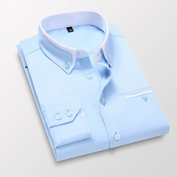 Heren premium katoenen shirt - veelzijdige garderobe essentiële