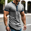 Op maat gemaakte henley shirt - modieus casual top voor mannen