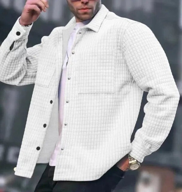 Heren gewatteerde jas - veelzijdig layering stuk voor een stijlvolle dagelijkse look