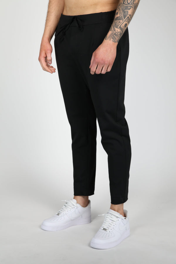 Heren slim fit sweatpants zwarte joggingbroeken - veelzijdige relaxte weekendoutfit