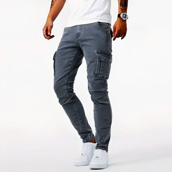 Slim fit cargo broeken - moderne casual pants voor mannen