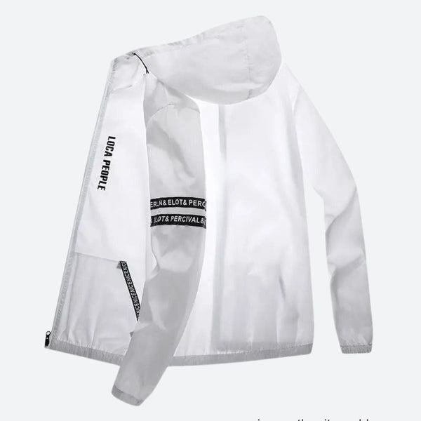 Lichte waterafstotende herenjack - stijlvolle all-seizoen outfit voor hiking en casual wear