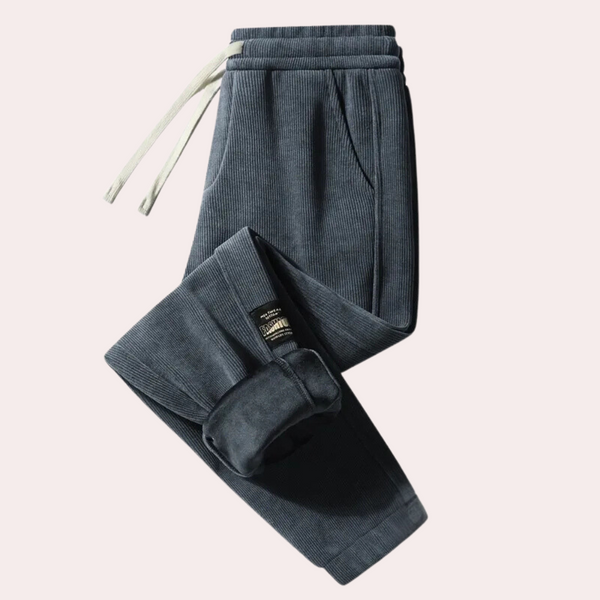 Heren corduroy broeken met elastische boorden - stijlvolle casual wear voor elke dag