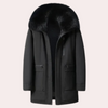 Heren parka jas met faux fur kraag - fashionable winteroutfit voor koude dagen