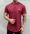 Heren workout t-shirt - duurzame actieve top - vochtregulerende fitness tee voor de sportschool en casual dagen