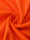 Heren casual t-shirt van zachte katoenmix in oranje - voor elke dag en ontspannen uitjes