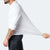 Heren lange mouwen stretch shirt flexibele pasvorm voor casual kantooroutfits - lichtgewicht stof voor veelzijdig gebruik