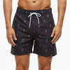 Zwemshorts voor heren - speelse ananasprint zwemtrunks voor strand en zwembad
