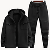 2-delige outdoor fleece set voor heren - waterdichte, weerbestendige uitrusting voor avonturen
