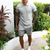 2-delige heren polo- en shortset - lichte zomeroutfit voor casual gelegenheden