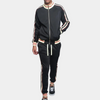 2-delige trainingsoutfit - stijlvolle heren zip-up jack en joggerbroek voor sportieve activiteiten
