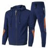 Heren rits-hoodie en joggers - duurzame 2-delige trainingsset