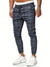 Heren sweatpants met stijlvolle grijze ruitpatroon - casual broeken voor dagelijks gebruik