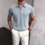 Lichte polo shirt voor heren - casual korte mouw trui voor elke dag